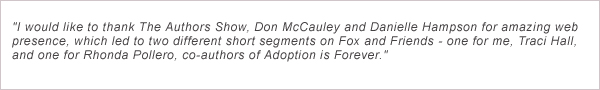 Free Publicity Author Testimonial 3